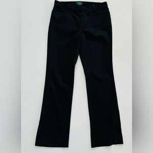 Lauren Ralph Lauren ‘Adelle’ Midnight Black Trousers Size 10